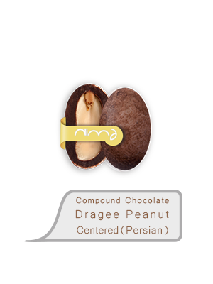 Compound Chocolate Dragee Peanut Centered (Persian)