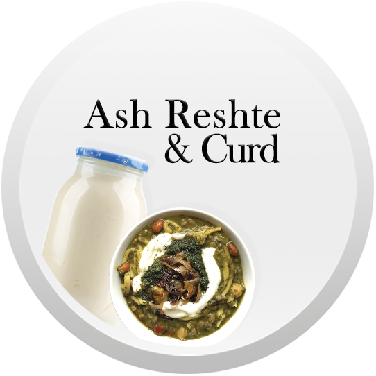 Ash Reshte & Curd